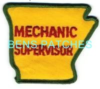 ARKANSAS,ARKANSAS FORESTRY MECHANIC SUPERVISOR 1 STATE SHAPED_wm